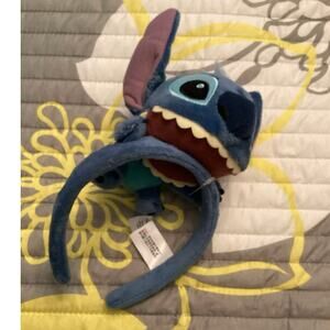 NWT Disney Parks Tokyo 3D Plush Stitch Experiment 626 Headband Lilo and Stitch
